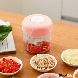 Rechargeable Electric Food Chopper Crusher Cutter