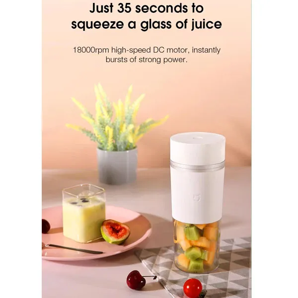 Xiaomi MIJIA Mini Juice Blender 300ML Portable Juicer Cup - Image 2