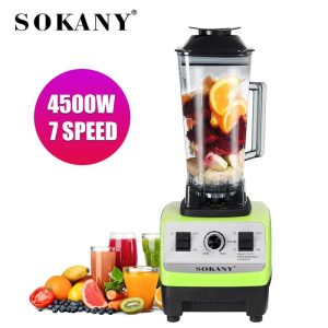 SOKANY MULTIFUNCTIONAL JUICER ADJUSTABLE BLENDER 2L FOOD PROCESSOR MIXER SMOOTHIE ICE CRUSHER