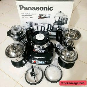 Panasonic MX-AE475 (Black) Super Mixer Grinder (Monster)-23000RPM