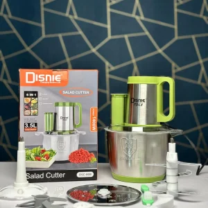 Disnie 3.5 Liter 6 in 1 Multifunctional Food Chopper, Salad Cutter DSC-808