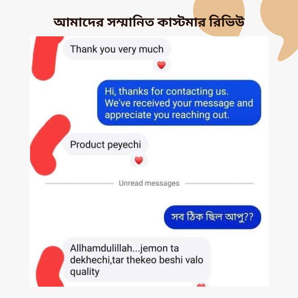আমাদের সম্মানিত কাস্টমার রিভিউ (4)