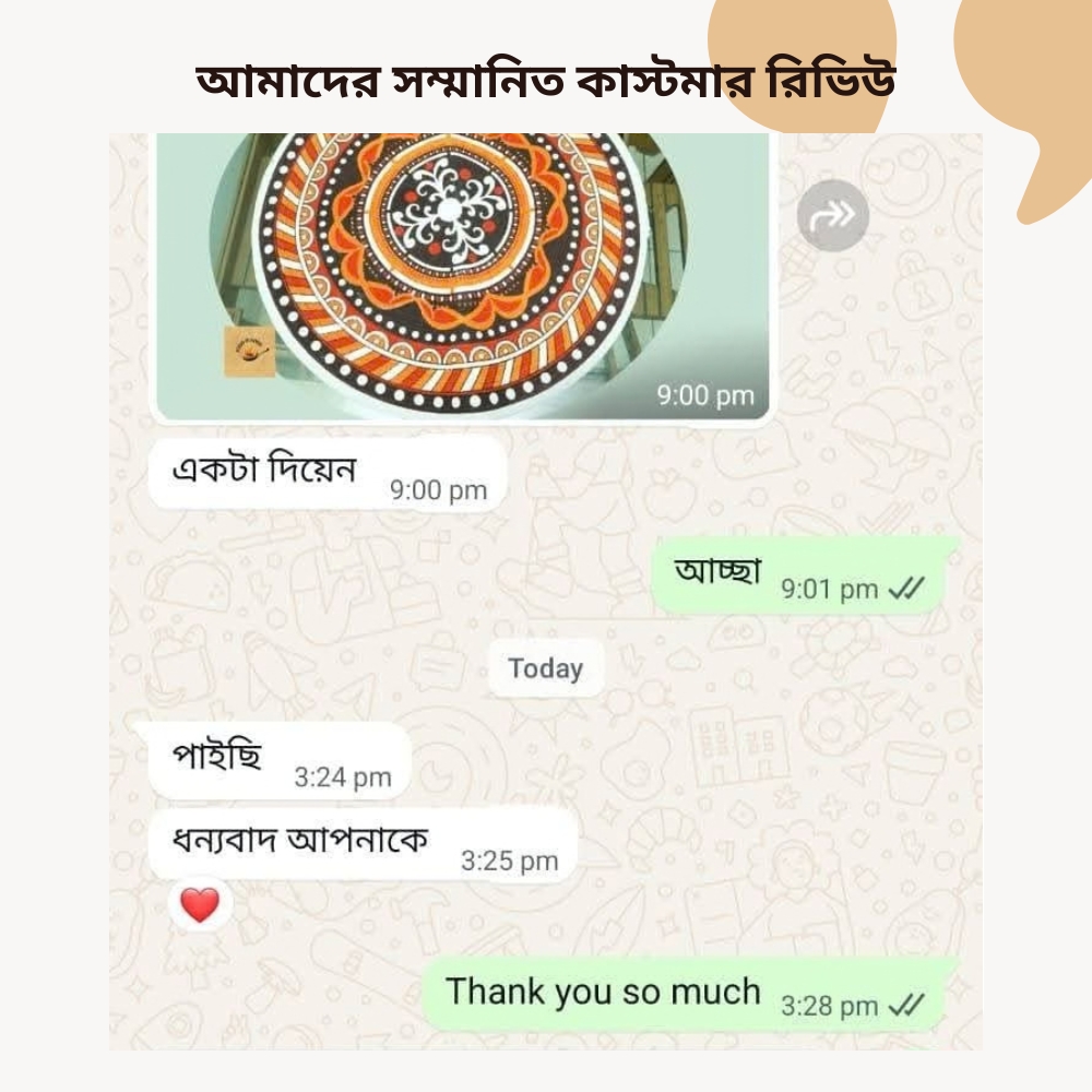 আমাদের সম্মানিত কাস্টমার রিভিউ (6)